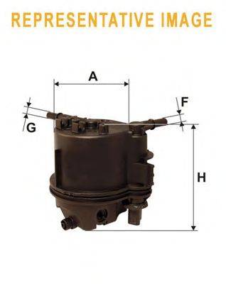 WIX FILTERS wf8400 -  Топливный фильтр